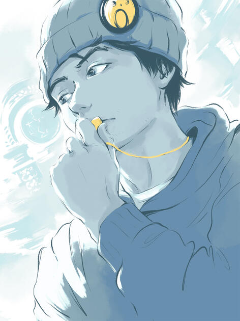 Yes, it's a locket... with a photograph inside