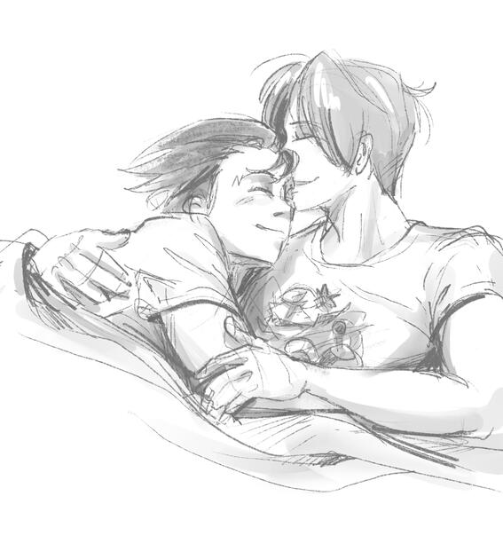 Cuddle Sketch